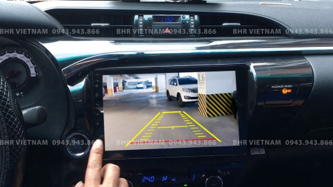 Màn hình DVD Android xe Toyota Hilux 2016 - nay | Fujitech 